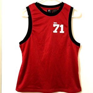 Boys Size XL X-Large Red Mesh STARTER Sleeveless Shirt Active Sports Tank Top 71